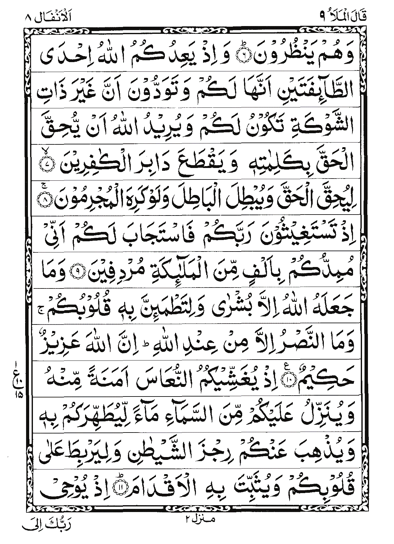 Surah Al-Anfal Page 2